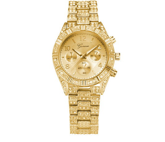 Luxury Crystal Quartz Analog Wrist Watch