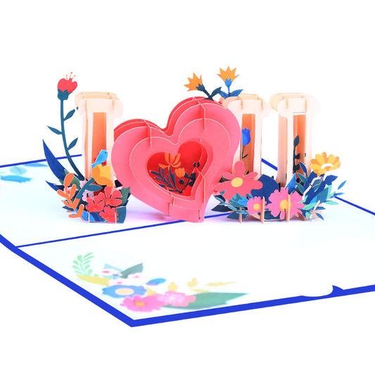 Handmade Proposal Valentine's Day Greeting Card