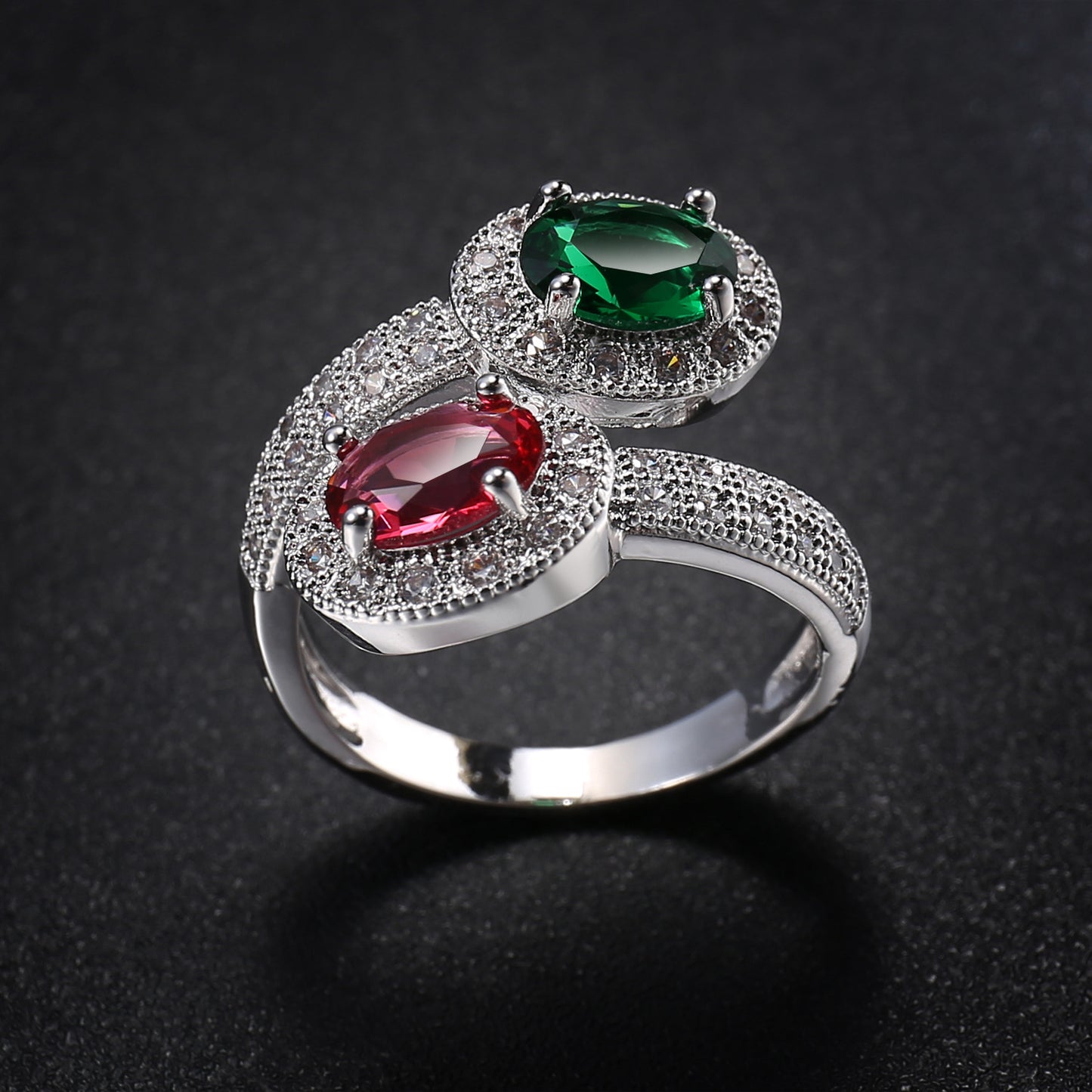 Fashion Personalized Zircon Ring For Women
