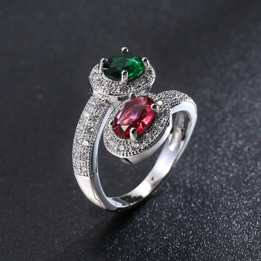 Fashion Personalized Zircon Ring For Women